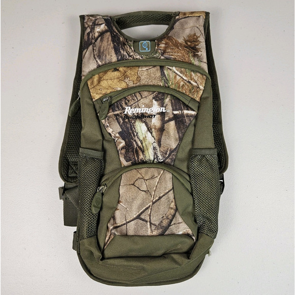 Remington ShurShot Backpack Real Tree Camo Hiking Hunting Utility Outdoor Canvas - Picture 1 of 16
